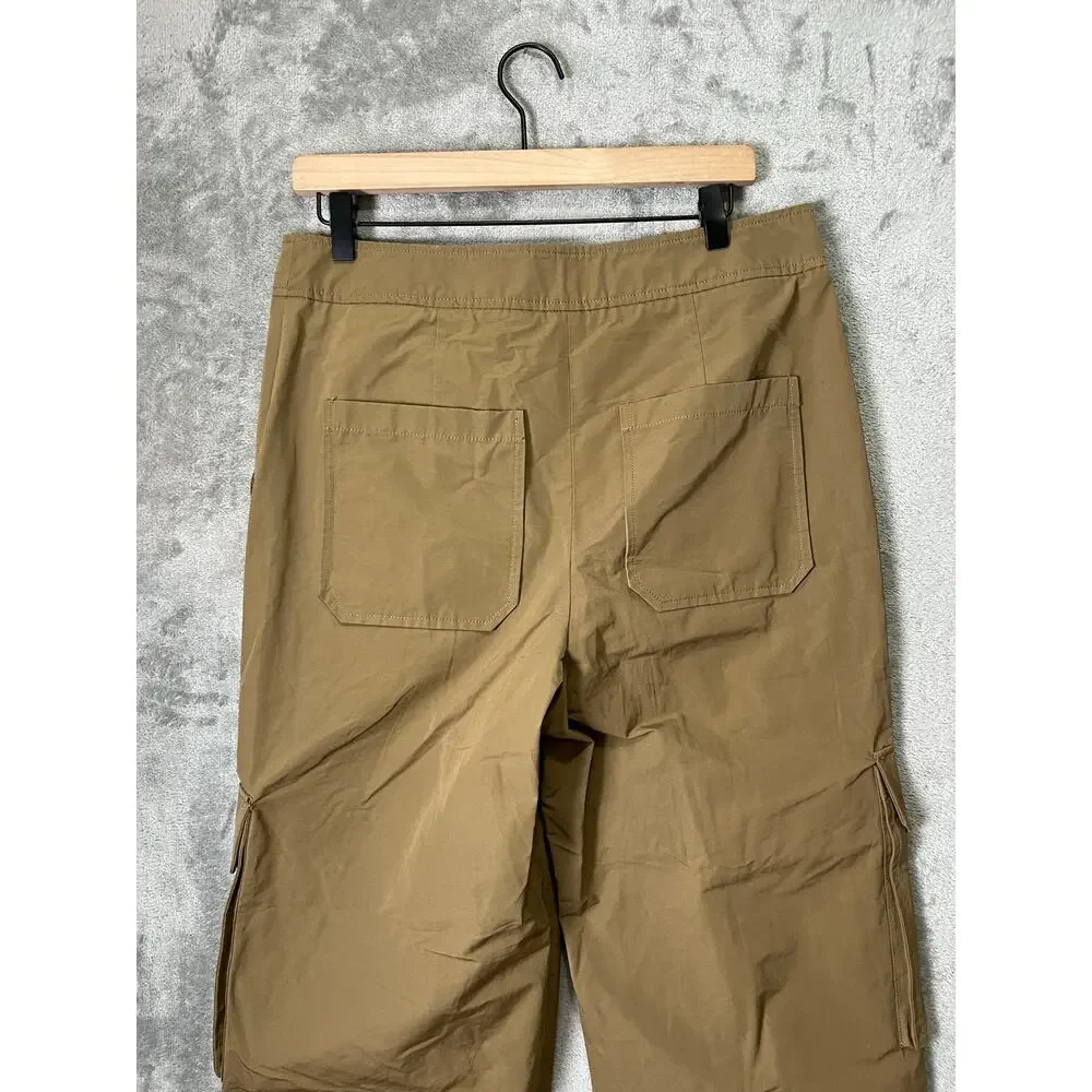 Veronica Beard Olive Cargo Track Pants - Picture 5 of 8